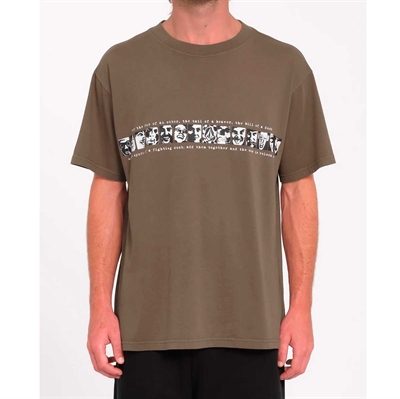 Volcom T-shirt Skate Vitals Remy SST Dark Earth