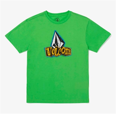 Volcom  Jr. T-shirt Sticker Stamp EL Green