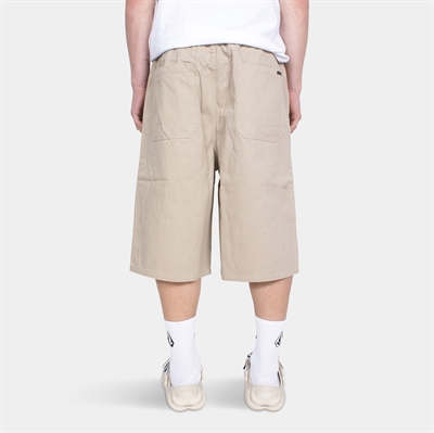 Volcom Chillow Pleat chino shorts Light Khaki