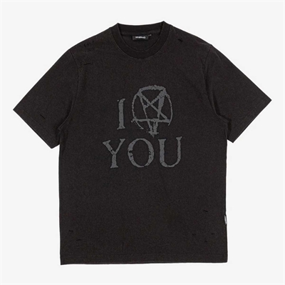 Wasted Paris Curse T-shirt Faded Black