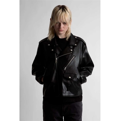 Wasted Paris Taunt Biker Jacket Black