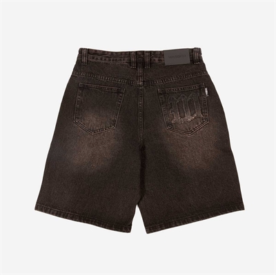 Wasted Paris Sandblast Casper Shorts Faded Black