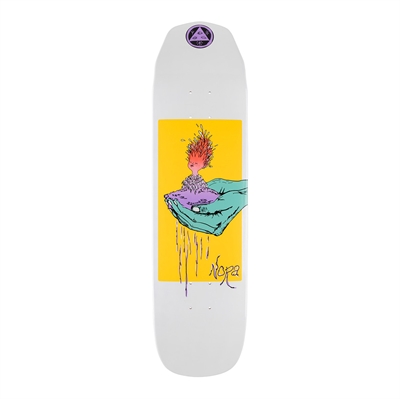 Welcome Skateboard Deck Nora Pro Wicked Princess White Dip 8,125