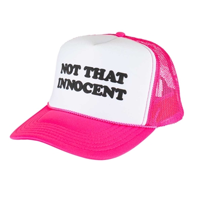 Welcome Skateboard x Britney Spears Trucker Hat "Innocent" Pink