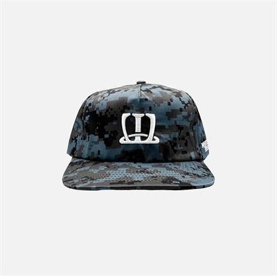 White Coffee W Logo Cap Black Digital Camo