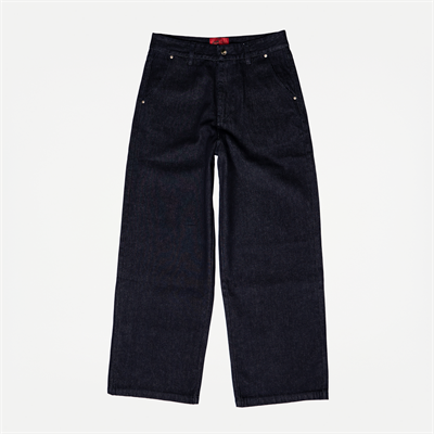 White Coffee Raw Denim Jeans Dark Blue - Sælges kun i butikken i Holstebro