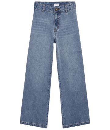 Grunt Jeans Wise Wide Leg Cloud 2133-104 Blue