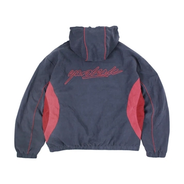 Yardsale Script Mesh Tracksuit Navy Red